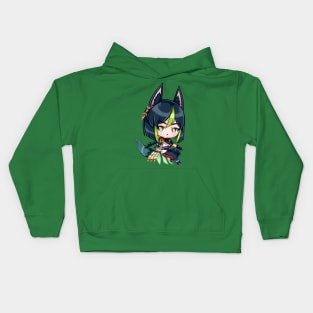 Tighnari chibi Kids Hoodie